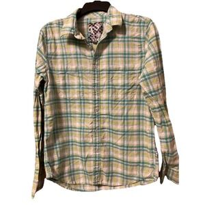 Vtg VURT Mens Button Down Skater Shirt Size S